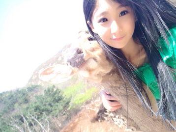 戚蓝尹生活照,镜头下的清新日常